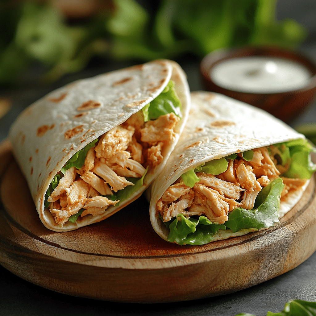 Chicken Caesar Wraps