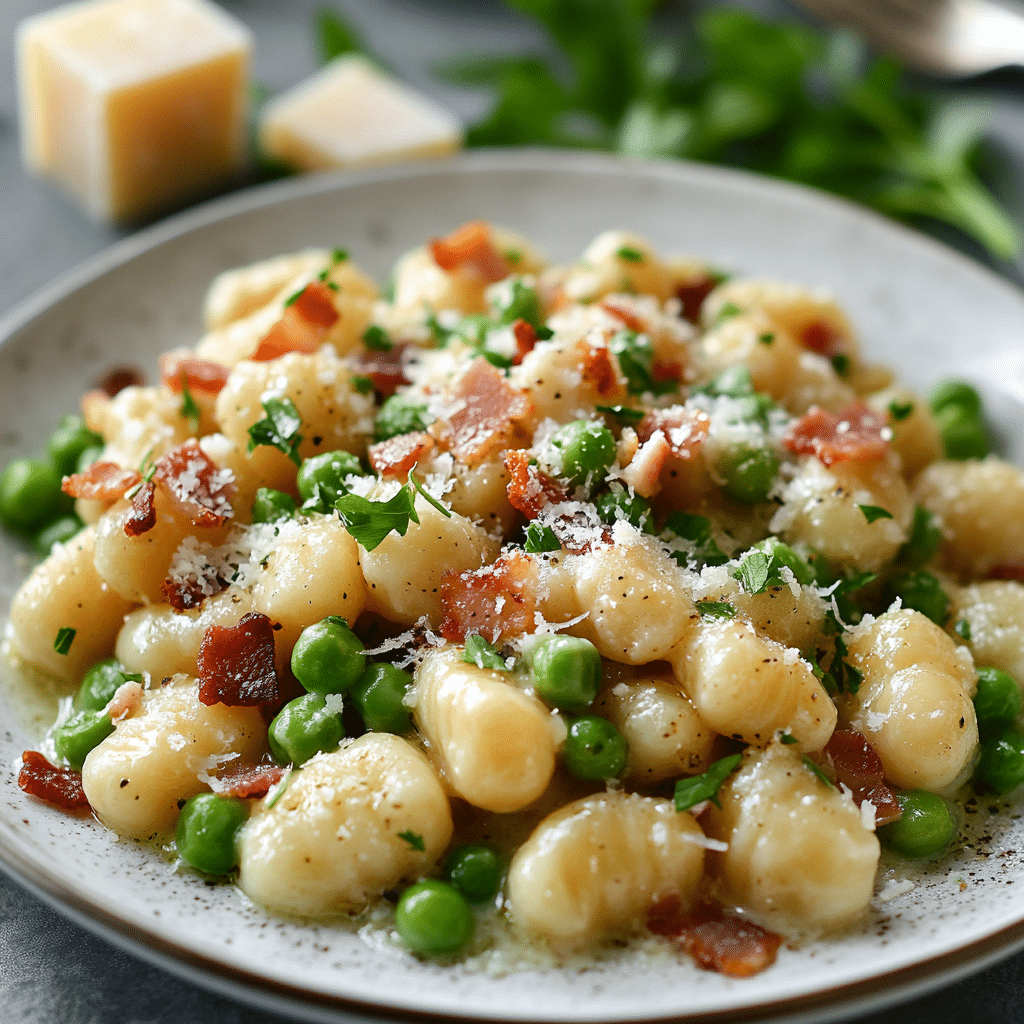 Gnocchi Carbonara