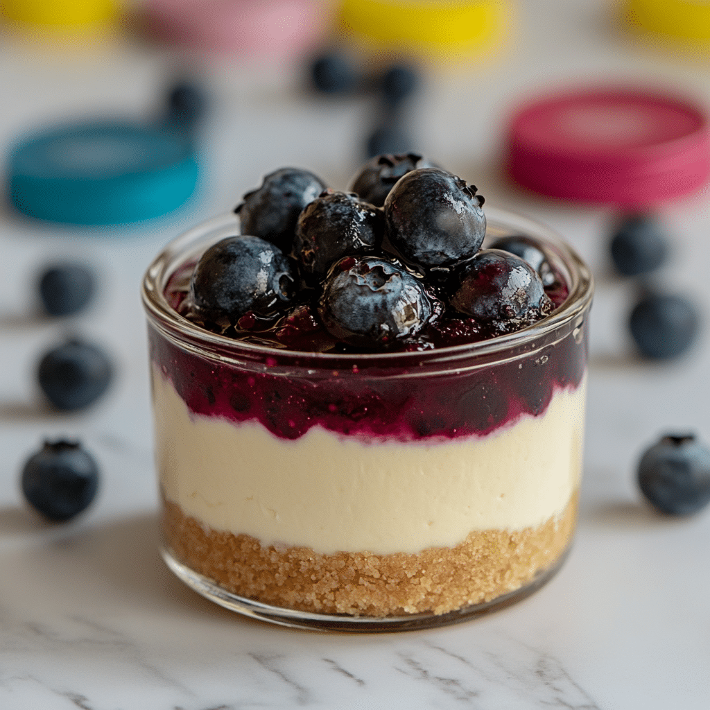 High Protein Cheesecake Jars