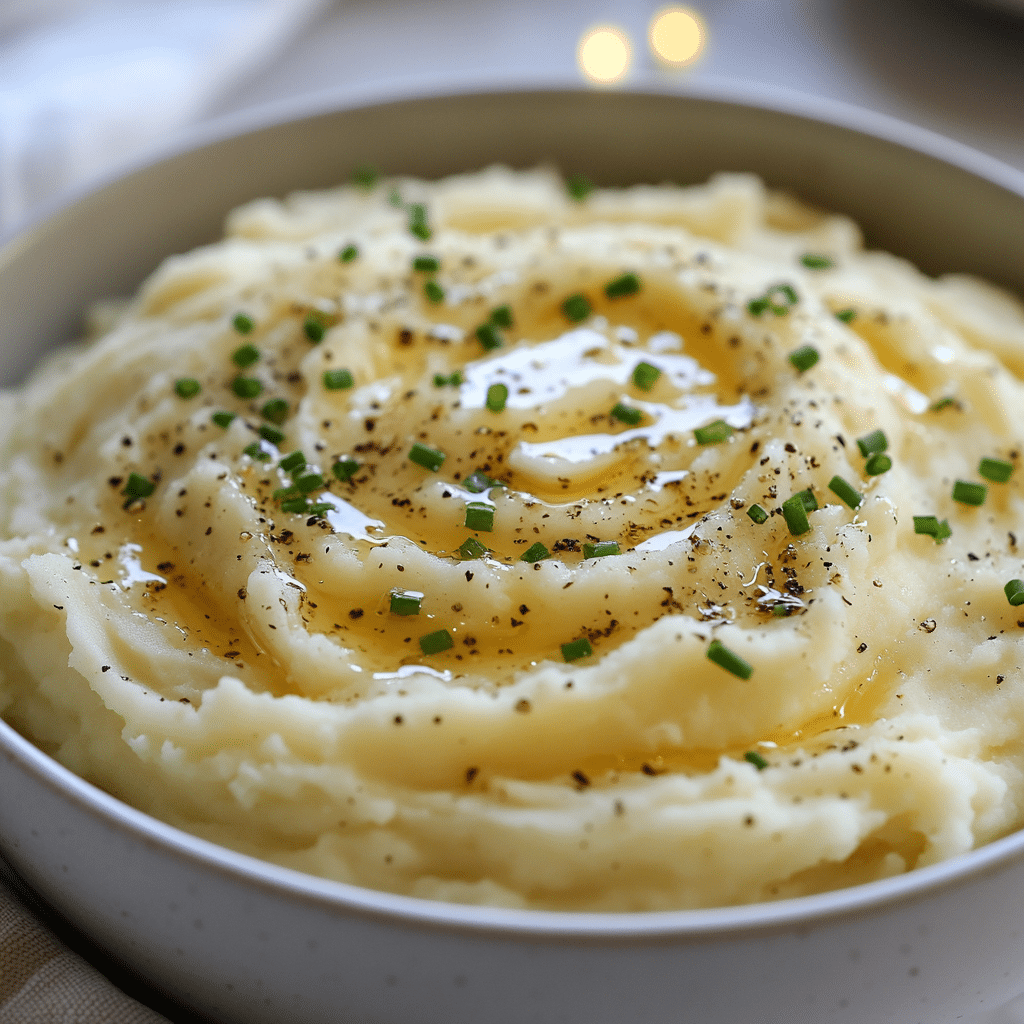 Easy Garlic Mashed Potatoes