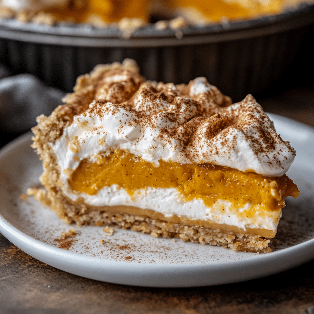 No Bake Pumpkin Pie