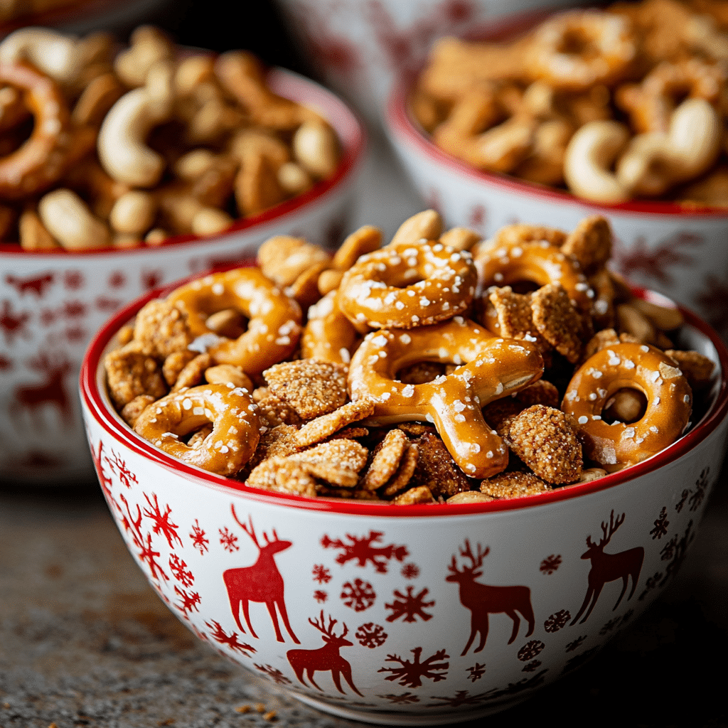 Christmas Eve Savoury Snack Mix