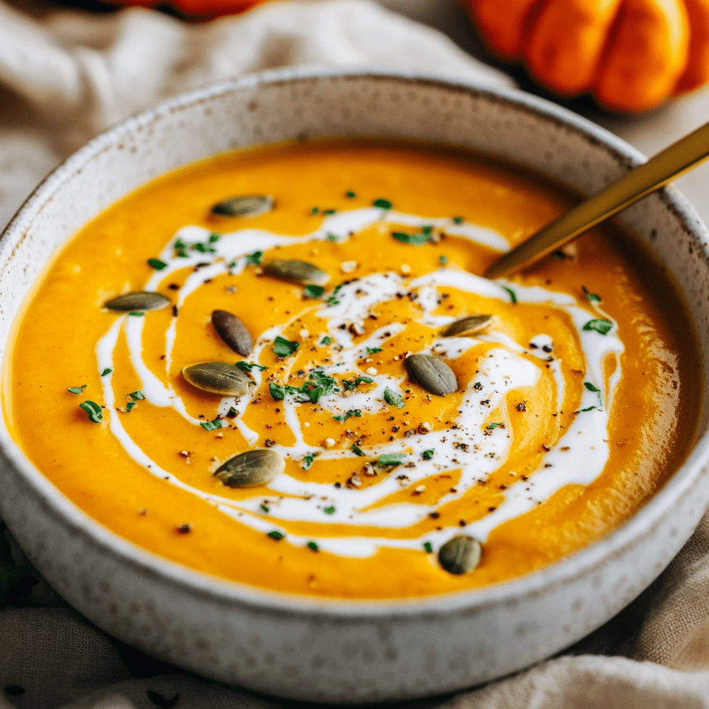 Coconut Curry Pumpkin Soup