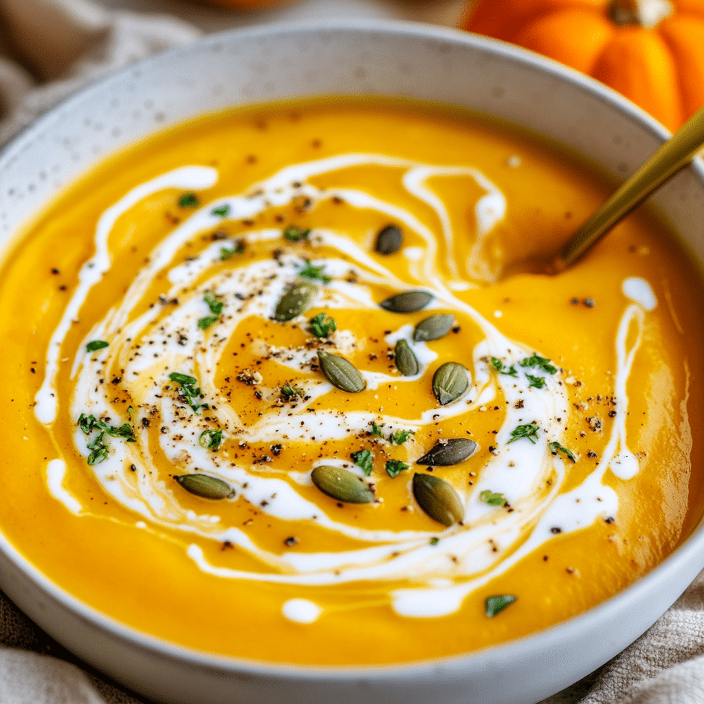 Coconut Curry Pumpkin Soup