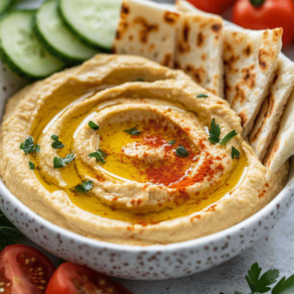 The Best and Easiest Hummus