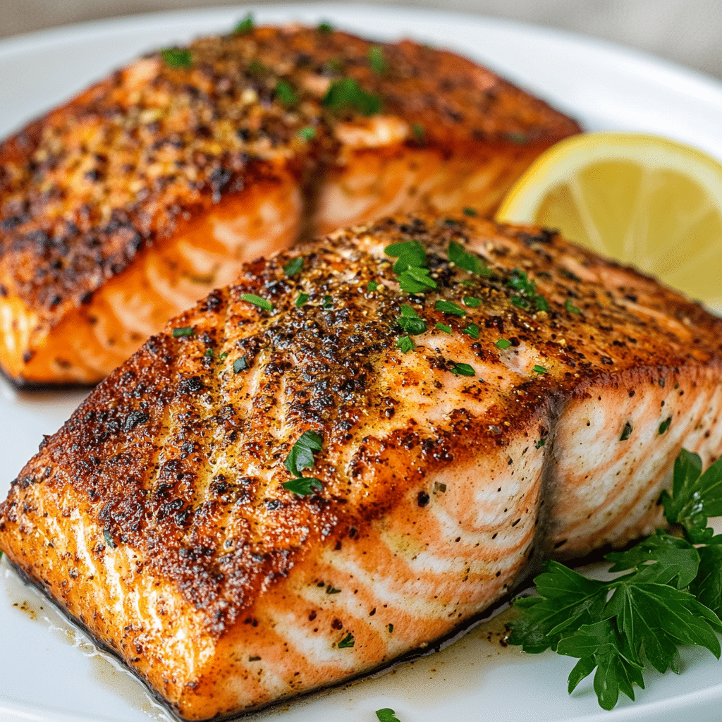 Air Fryer Salmon