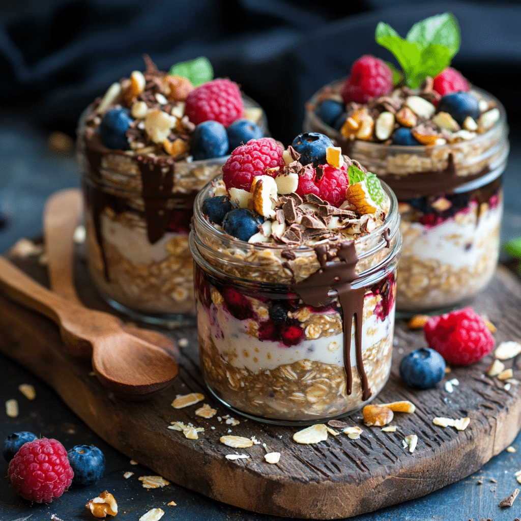 Overnight Oats with Protein Powder