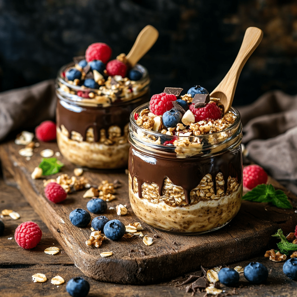 Overnight Oats with Protein Powder