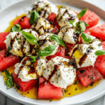 Burrata Watermelon Salad