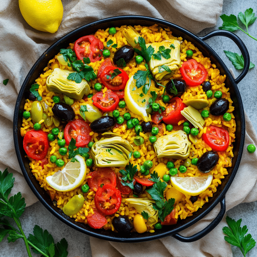 Spanish Vegetarian Paella