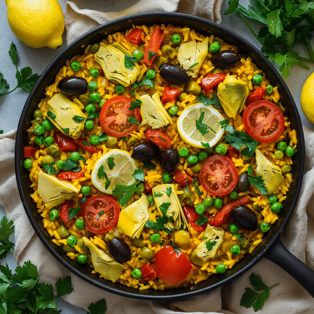 Spanish Vegetarian Paella