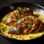 Mexican Chicken with Cheese Sauce