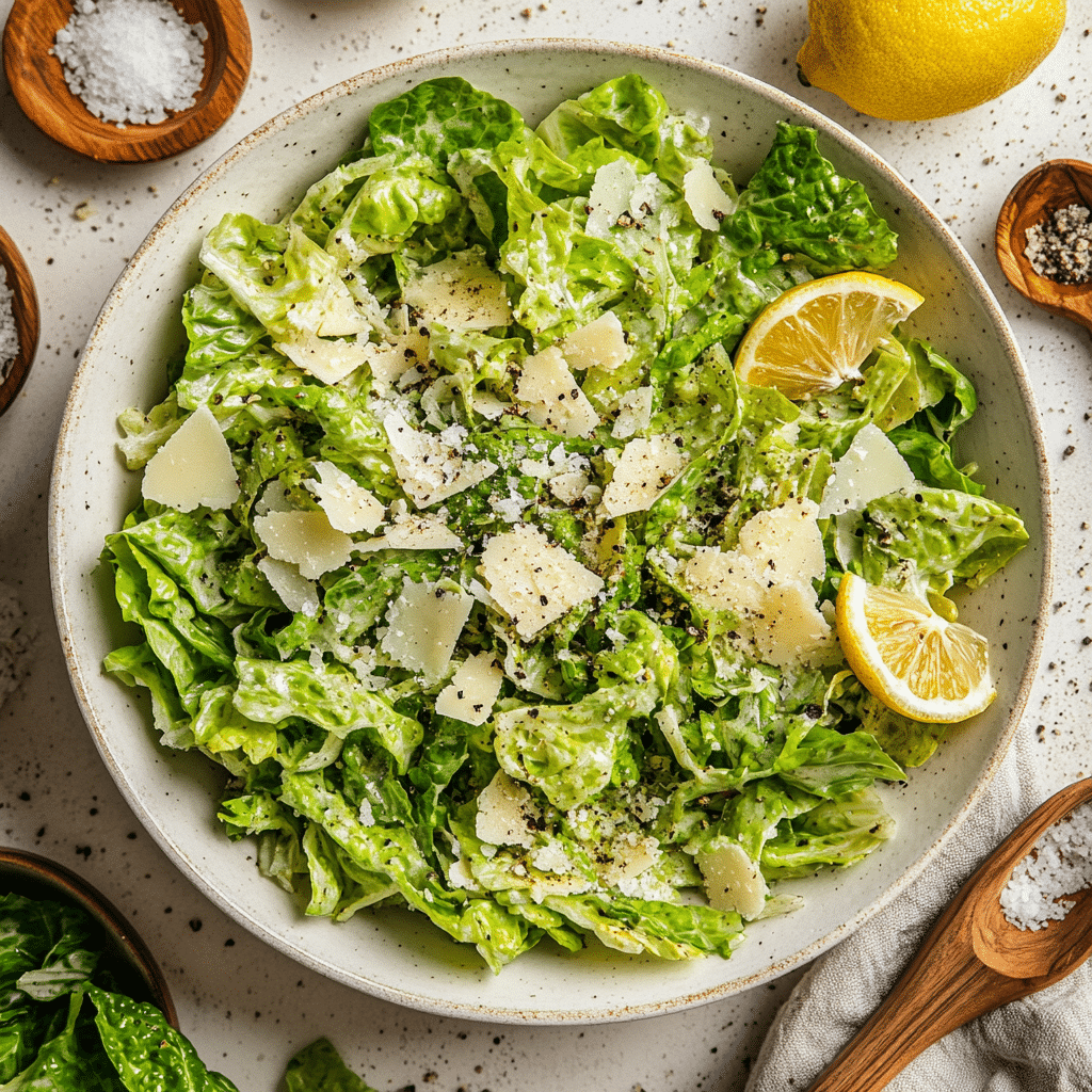 Lemon Parmesan Salad