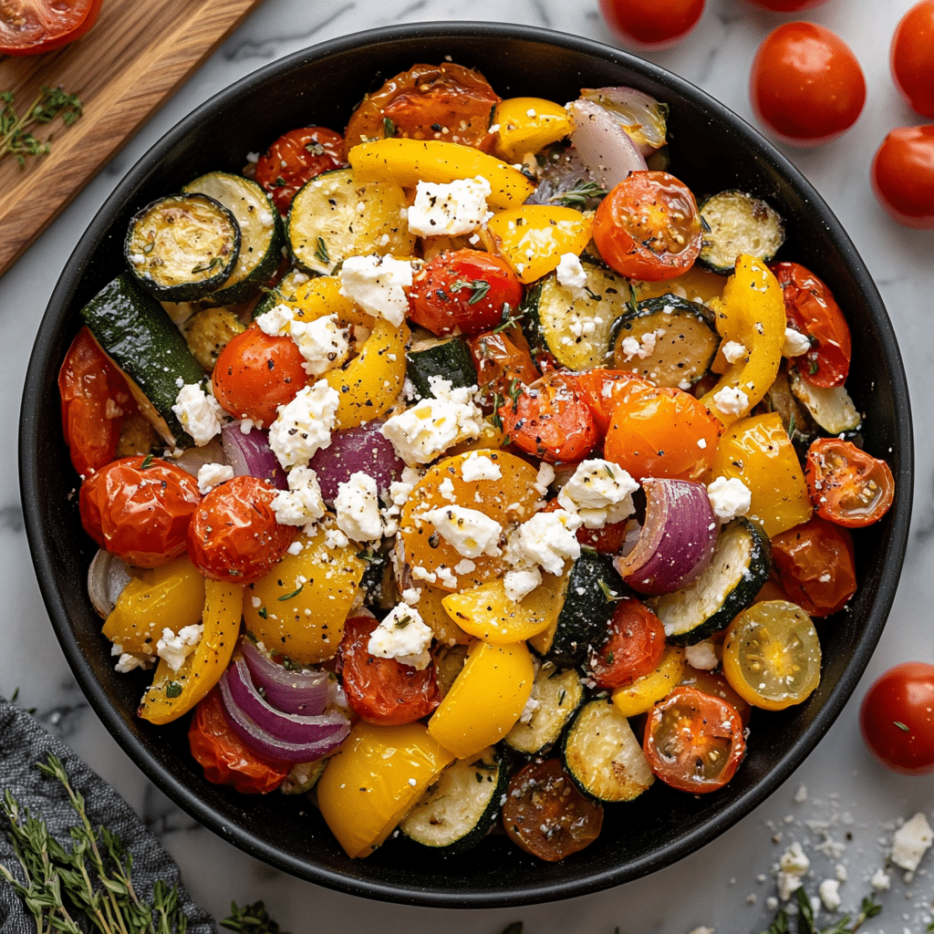 Mediterranean Roasted Vegetables