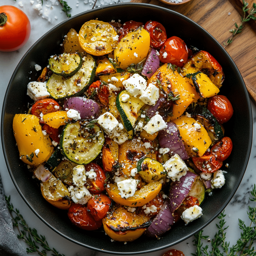 Mediterranean Roasted Vegetables
