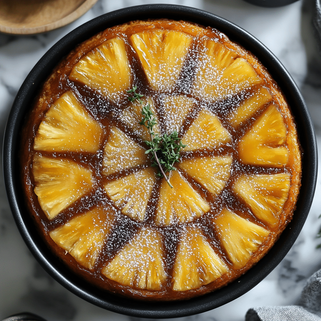 Juicy Pineapple Heaven Cake