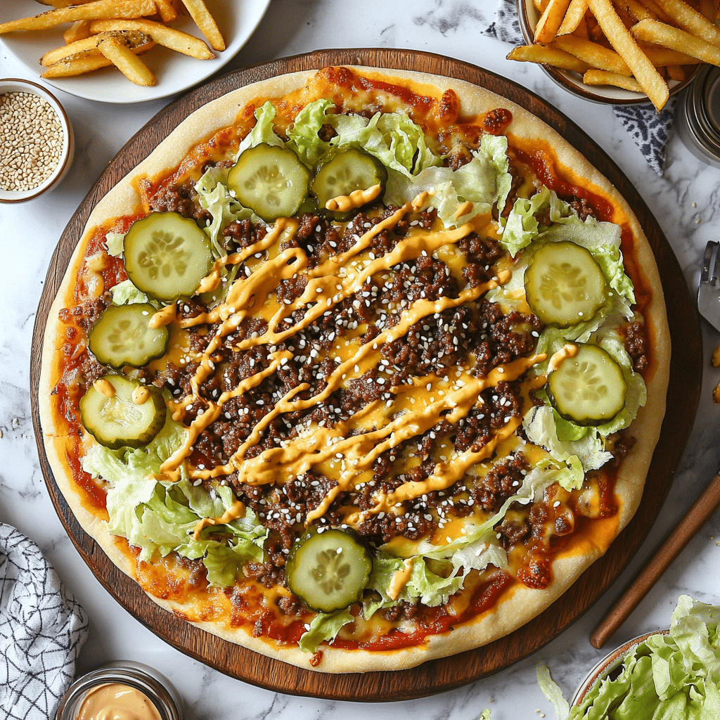 Big Mac Pizza