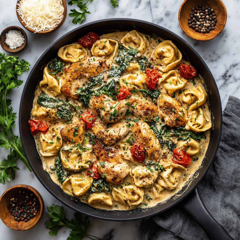 Marry Me Chicken Tortellini