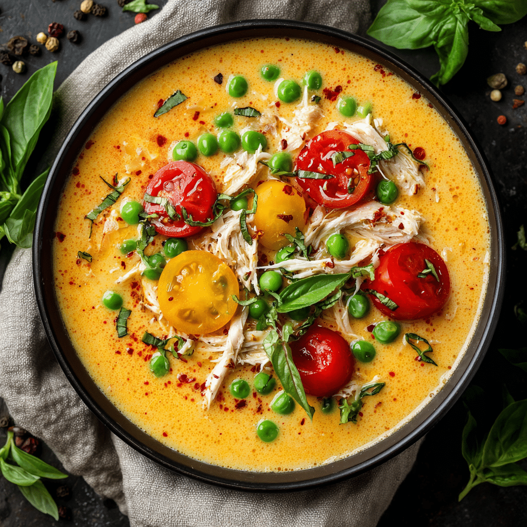 Creamy Chicken Tortilla Soup