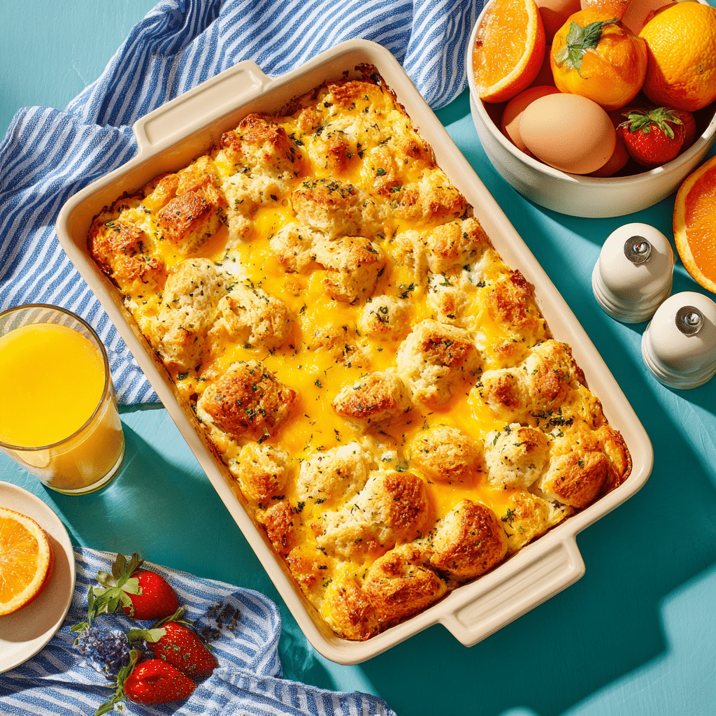 Biscuits and Gravy Casserole