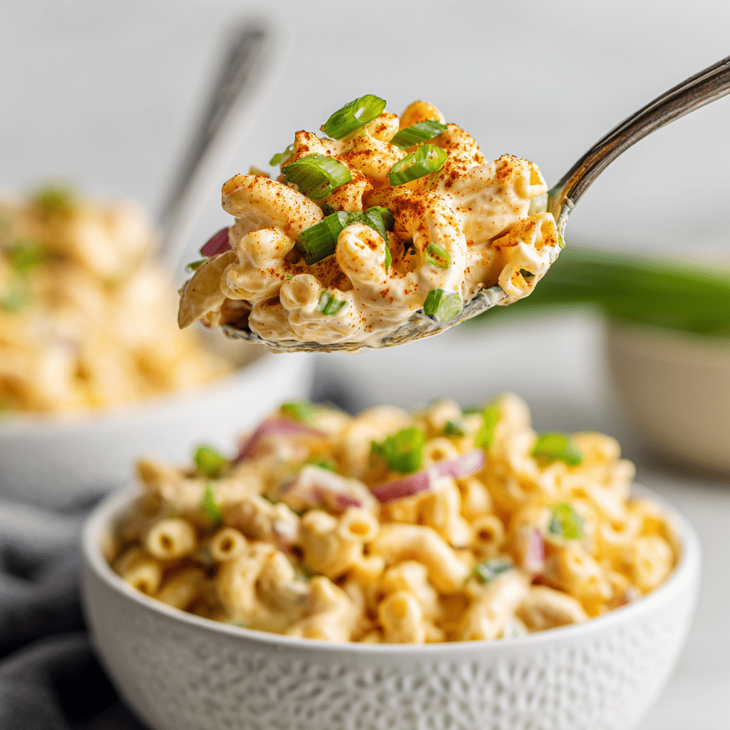 Deviled Egg Pasta Salad