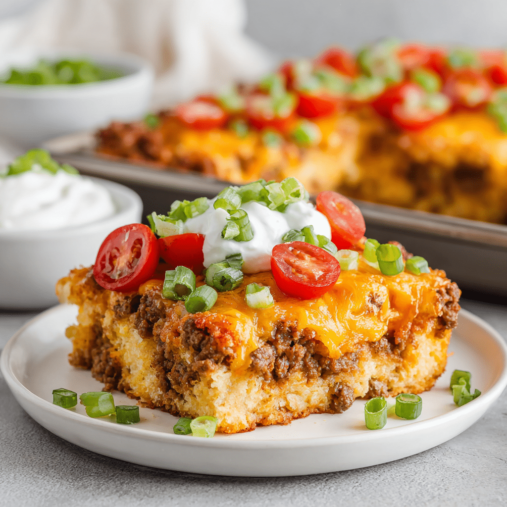 Homemade Crescent Roll Taco Pizza