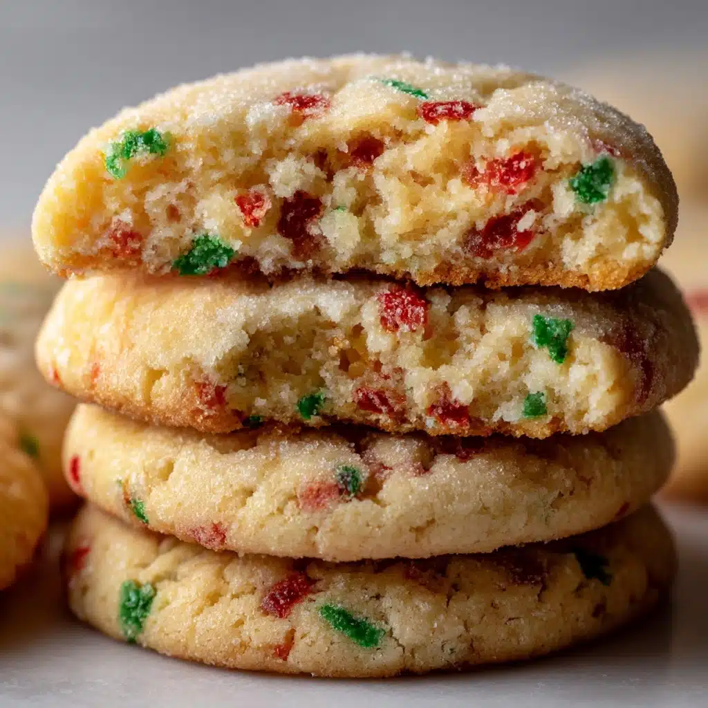 Christmas Ooey Gooey Butter Cookies Recipe - Recipe Image