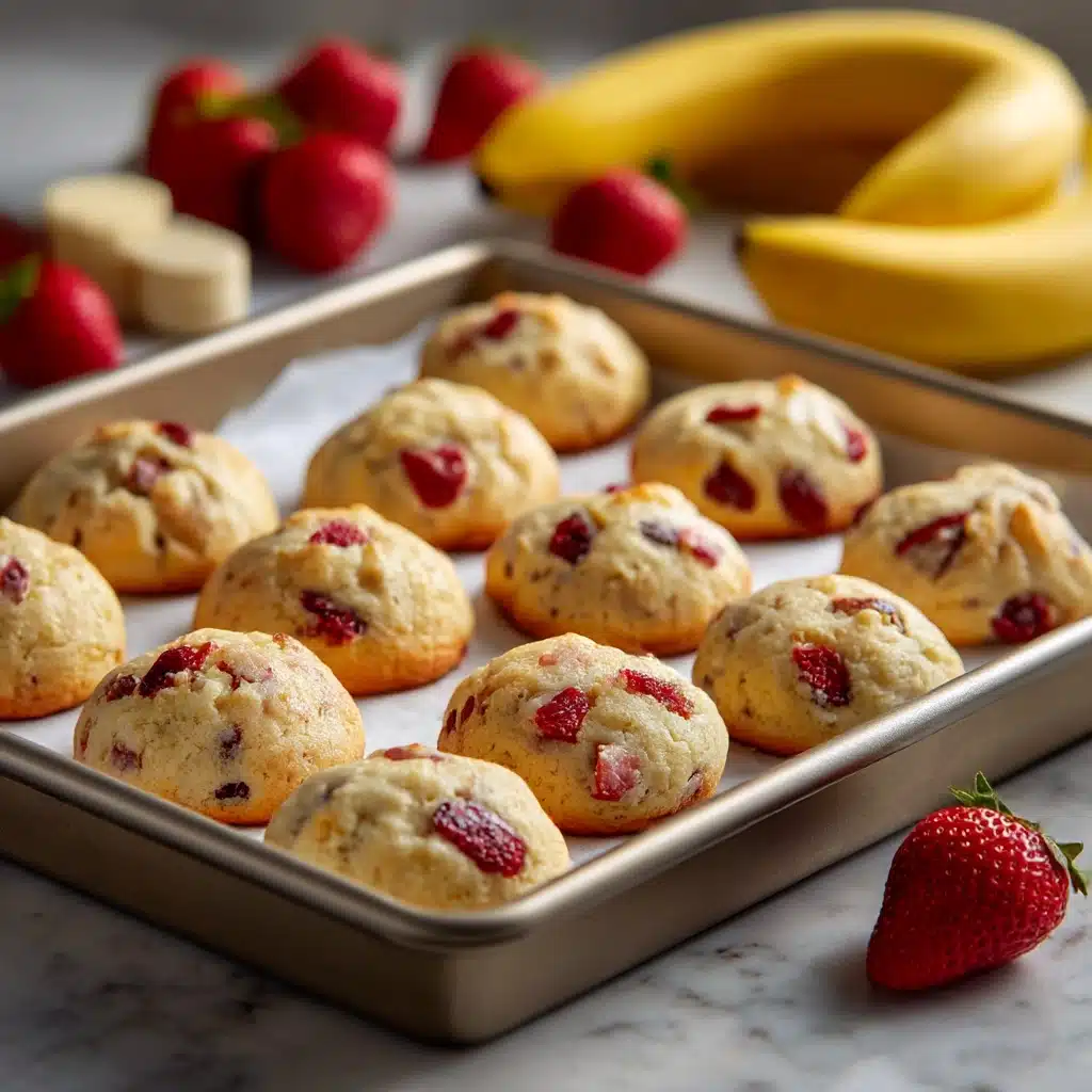 Strawberry Banana Cheesecake Cookies Recipe - Recipe Image