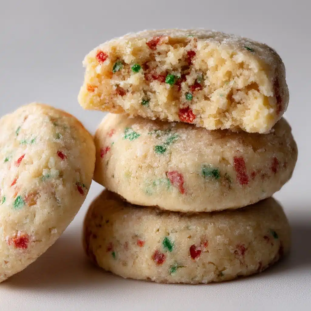 Christmas Ooey Gooey Butter Cookies Recipe - Recipe Image