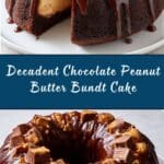 Chocolate Peanut Butter Bundt Cake Recipe