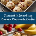 Strawberry Banana Cheesecake Cookies Recipe